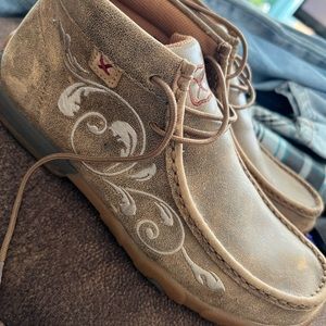 Twisted X leather shoes